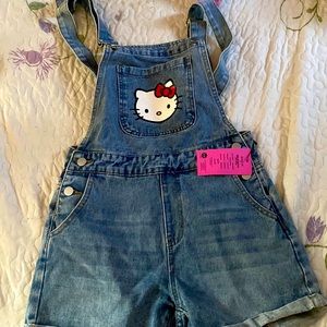 Hello kitty x Shein overalls